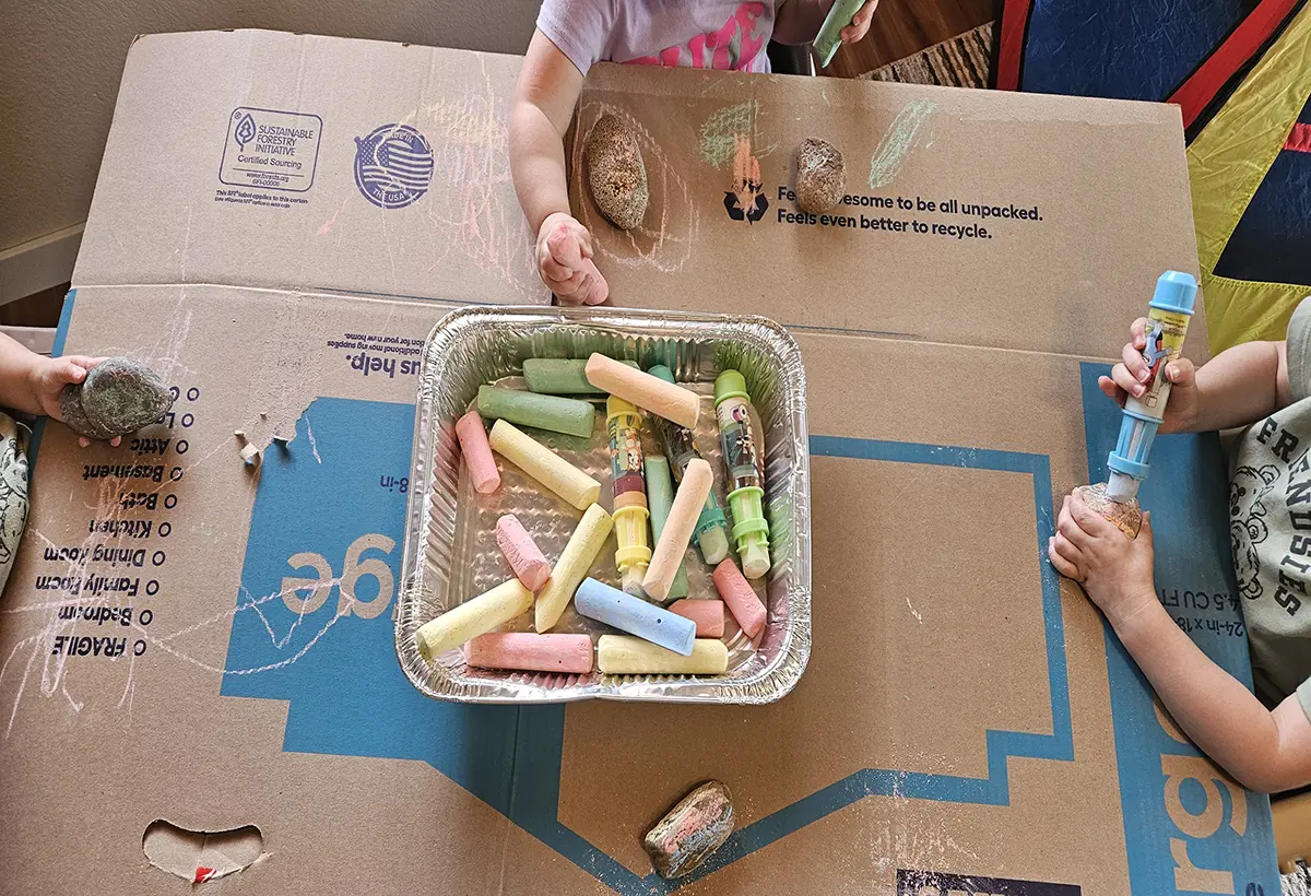 Placeholder for a toddler care photo
