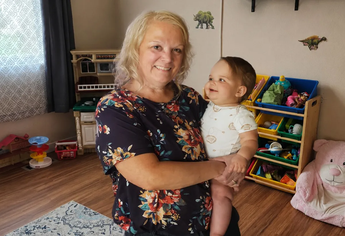 Placeholder for an infant care photo